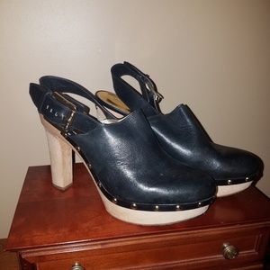 Michael Kors Black Clogs